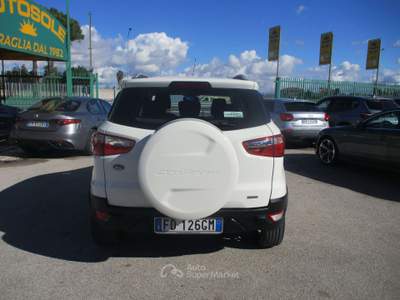 Ford EcoSport ECOSPORT 1.0 ECOBOOST 125 CV E6 TITANIUM Bianco usata Giugliano in Campania
