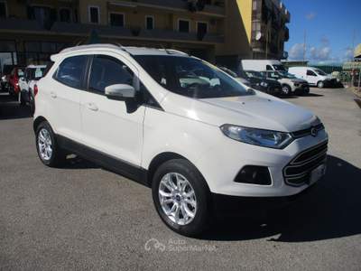 Ford EcoSport ECOSPORT 1.0 ECOBOOST 125 CV E6 TITANIUM Bianco usata Giugliano in Campania