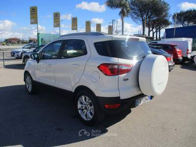 Ford EcoSport ECOSPORT 1.0 ECOBOOST 125 CV E6 TITANIUM Bianco usata Giugliano in Campania