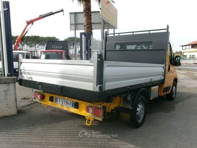 Fiat Ducato 2.3 M-JET 130CV E6 CAMBIO AUTOMATICO **83000KM** RIBALTABILE TRILATERALE NUOVO Giallo usata Giugliano in Campania
