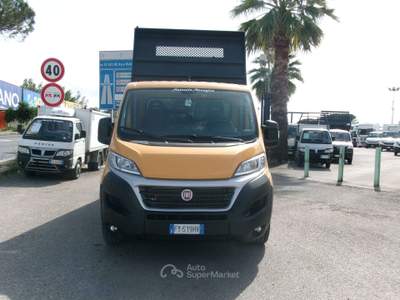 Fiat Ducato 2.3 M-JET 130CV E6 CAMBIO AUTOMATICO **83000KM** RIBALTABILE TRILATERALE NUOVO Giallo usata Giugliano in Campania