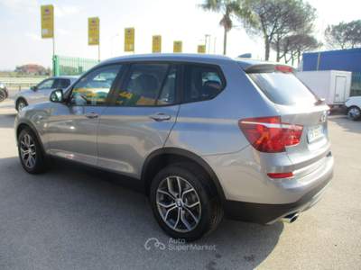 BMW X3 X3 X3 XDRIVE 20d 190CV AUTOMATICA/NAVI/PDC KM CERTIFI Grigio usata Giugliano in Campania