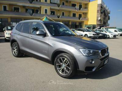 BMW X3 X3 X3 XDRIVE 20d 190CV AUTOMATICA/NAVI/PDC KM CERTIFI Grigio usata Giugliano in Campania