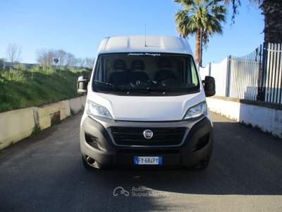 Fiat Ducato 2.3 M-JET 140CV E6D FURGONE MAXI NAVIGATORE/TELECA Bianco usata Giugliano in Campania