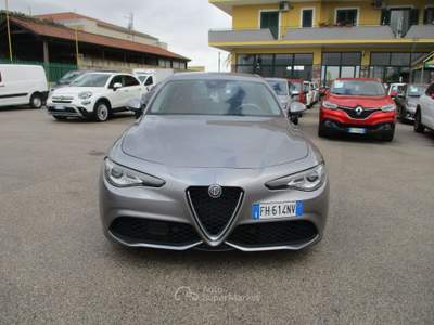 Alfa Romeo Giulia 2.2 T 210CV E6 Q4 VELOCE NAVI/PELLE/CAMERA KM CERT Grigio usata Giugliano in Campania