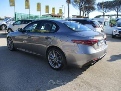 Alfa Romeo Giulia 2.2 T 210CV E6 Q4 VELOCE NAVI/PELLE/CAMERA KM CERT Grigio usata Giugliano in Campania