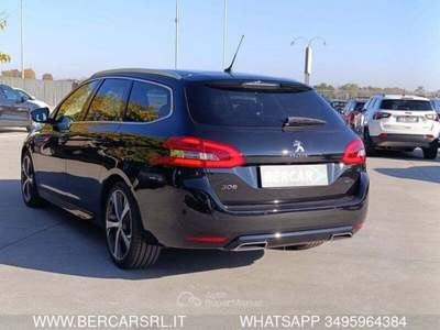 Peugeot 308 PureTech T. 130 S&amp;S EAT8 SW GT Pack*TELECAMERA POST*FULL LED* Nero usata Verona