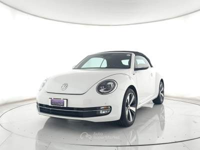 Volkswagen Maggiolino Maggiolino cabrio 1.2 tsi design 105cv led+c.18"+neopatentati Bianco usata Ghedi