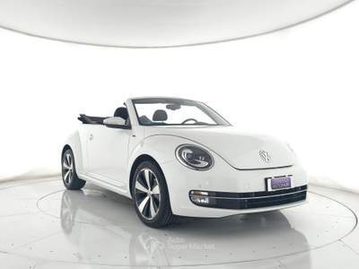 Volkswagen Maggiolino Maggiolino cabrio 1.2 tsi design 105cv led+c.18"+neopatentati Bianco usata Ghedi