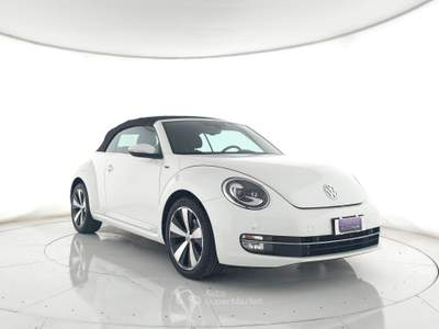 Volkswagen Maggiolino Maggiolino cabrio 1.2 tsi design 105cv led+c.18"+neopatentati Bianco usata Ghedi