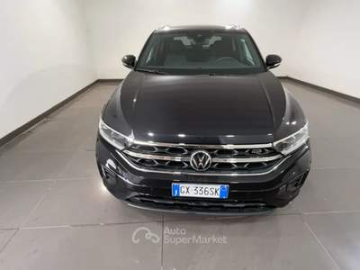 Volkswagen T-Roc VOLKS T-ROC 2.0 TDI R-LINE 150CV DSG T-Roc 2.0 tdi R-Line 150cv dsg Nero usata Roma