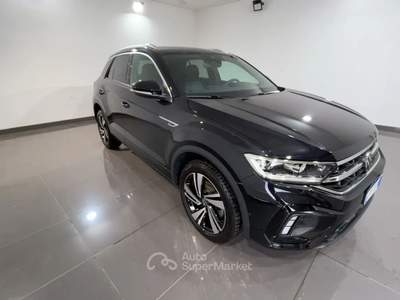 Volkswagen T-Roc VOLKS T-ROC 2.0 TDI R-LINE 150CV DSG T-Roc 2.0 tdi R-Line 150cv dsg Nero usata Roma