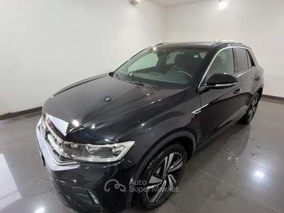 Volkswagen T-Roc VOLKS T-ROC 2.0 TDI R-LINE 150CV DSG T-Roc 2.0 tdi R-Line 150cv dsg Nero usata Roma