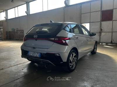 Hyundai i20 I20 1.0 t-gdi 48v connectline imt Bianco usata Torino