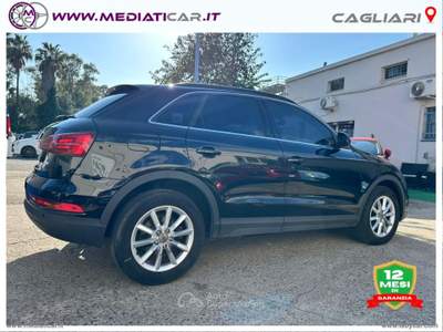 Audi Q3 Q3 2.0 TDI 120CV Nero usata Cagliari