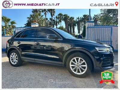 Audi Q3 Q3 2.0 TDI 120CV Nero usata Cagliari