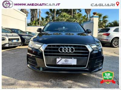 Audi Q3 Q3 2.0 TDI 120CV Nero usata Cagliari