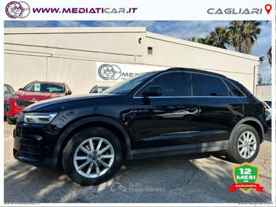 Audi Q3 Q3 2.0 TDI 120CV Nero usata Cagliari