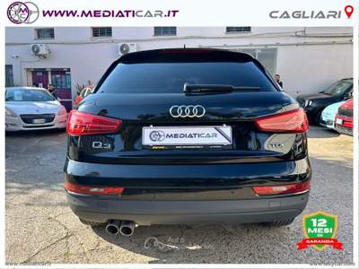 Audi Q3 Q3 2.0 TDI 120CV Nero usata Cagliari