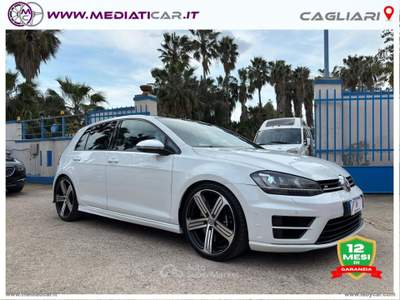 Volkswagen Golf Golf R 2.0 DSG 5p. Bianco usata Cagliari