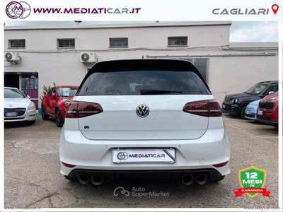 Volkswagen Golf Golf R 2.0 DSG 5p. Bianco usata Cagliari