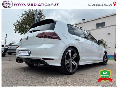 Volkswagen Golf Golf R 2.0 DSG 5p. Bianco usata Cagliari