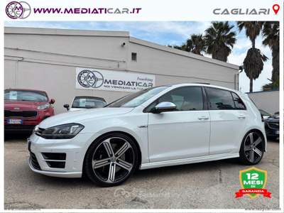 Volkswagen Golf Golf R 2.0 DSG 5p. Bianco usata Cagliari