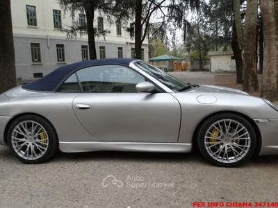 Porsche 911 996 3.4 Carrera Fari 997 Pelle Nuova Esente Bollo in Lombardia Argento usata Buccinasco