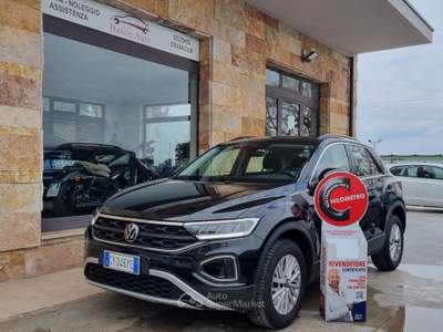 Volkswagen T-Roc SCR Life Nero usata Altamura