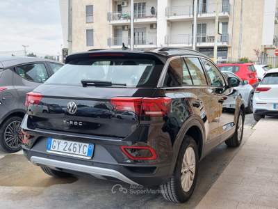 Volkswagen T-Roc SCR Life Nero usata Altamura