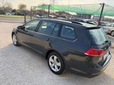 Volkswagen Golf Golf VII 2013 Variant 1.6 tdi Trendline 90cv E6 Nero usata Rezzato