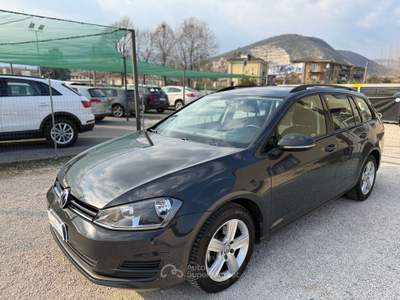 Volkswagen Golf Golf VII 2013 Variant 1.6 tdi Trendline 90cv E6 Nero usata Rezzato