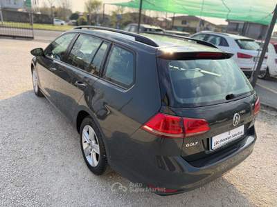 Volkswagen Golf Golf VII 2013 Variant 1.6 tdi Trendline 90cv E6 Nero usata Rezzato
