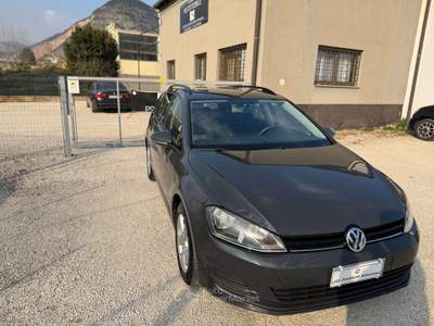 Volkswagen Golf Golf VII 2013 Variant 1.6 tdi Trendline 90cv E6 Nero usata Rezzato