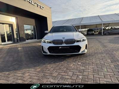 BMW Serie 3 320d d 48V xDrive Touring Msport Bianco usata Quinto di Treviso