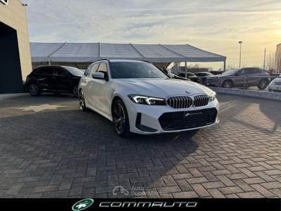 BMW Serie 3 320d d 48V xDrive Touring Msport Bianco usata Quinto di Treviso