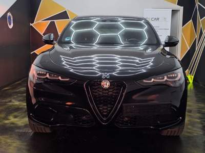 Alfa Romeo Stelvio NON LEGATA A FINANZIAMENTO 2.2 t Veloce Q4 210cv auto Nero usata Misinto