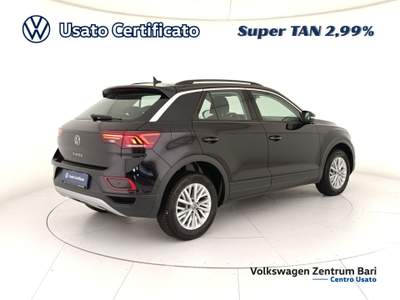 Volkswagen T-Roc 2.0 tdi life 150cv dsg Nero usata Bari