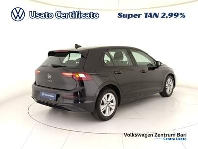 Volkswagen Golf 2.0 tdi life 115cv Nero usata Bari