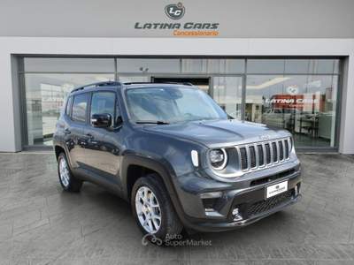 Jeep Renegade 1.3 t4 phev Limited 4xe AUTO con TETTO APRIBILE Nero usata Latina