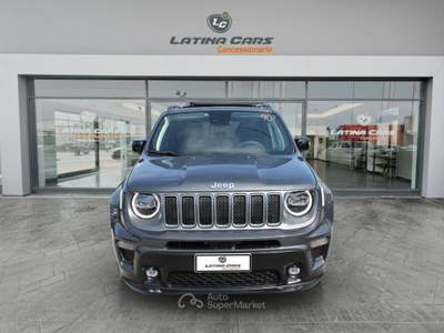 Jeep Renegade 1.3 t4 phev Limited 4xe AUTO con TETTO APRIBILE Nero usata Latina
