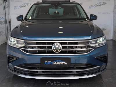 Volkswagen Tiguan 2.0 tdi Elegance 4motion 150cv dsg Blu/Azzurro usata Limatola