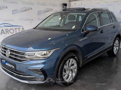 Volkswagen Tiguan 2.0 tdi Elegance 4motion 150cv dsg Blu/Azzurro usata Limatola Volkswagen Tiguan 2.0 tdi Elegance 4motion 150cv dsg Blu/Azzurro usata Limatola