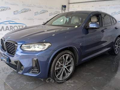 BMW X4 Xdrive20d mhev 48V Msport auto Blu/Azzurro usata Limatola