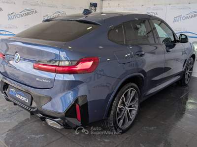 BMW X4 Xdrive20d mhev 48V Msport auto Blu/Azzurro usata Limatola