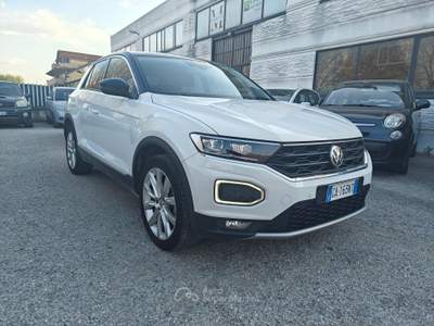 Volkswagen T-Roc 116cv Style 2020 Unico Proprietario Bianco usata Perugia