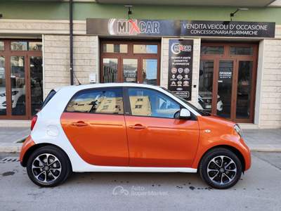 Smart ForFour 70 1.0 Prime TETTO PANORAMICO Arancione usata CORATO