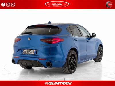 Alfa Romeo Stelvio 2.2 MJT 210 Q4 VELOCE TI Blu/Azzurro usata Trani