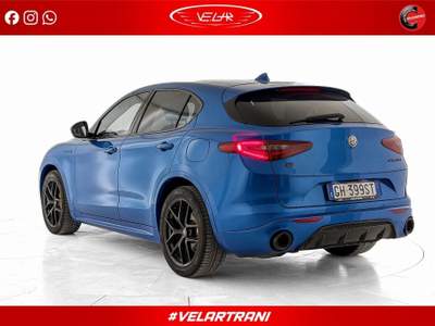 Alfa Romeo Stelvio 2.2 MJT 210 Q4 VELOCE TI Blu/Azzurro usata Trani
