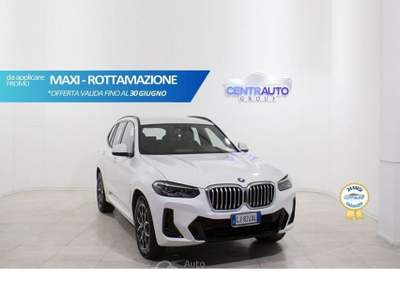 BMW X3 xDrive 20d MH48V Msport Bianco usata Galatina